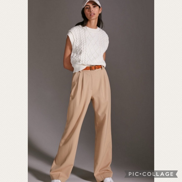 :Price Firm: Anthropologie Maeve Cable Knit Vest - Picture 4 of 9